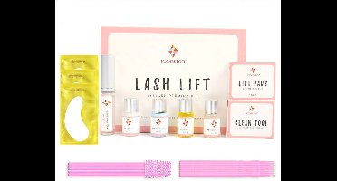 Currero Wimperlifting Set - Lash Lift Kit - Lash Lift Set - Lashlift Kit - Eyelash Lift Kit - Lash Lift Lijm