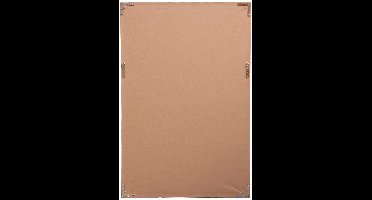 PTMD Schilderij Etnische Vrouw - 80x3x120 cm - Glas - Zwart