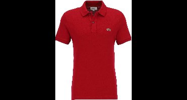 Lacoste Heren Poloshirt - Bordeaux - Maat S