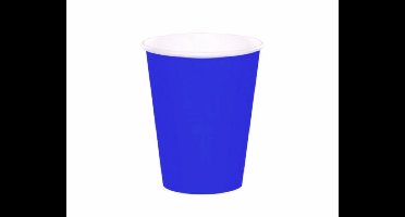 Daily Style – Kartonnen Bekers – Donkerblauw – 20 stuks – Wegwerp Servies