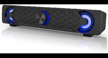 DailySupplies® Soundbar Pc - Bekabelde en Draadloze Pc -Luidspreker - USB Mini Speaker