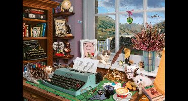 Schmidt Puzzle Aan de schrijftafel - 1000 stukjes