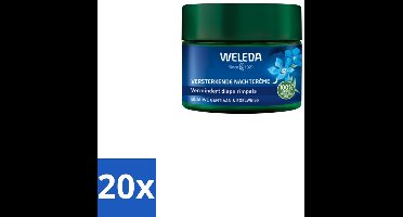 WELEDA - Nachtcrème Versterkend - Blauwe Gentiaan & Edelweiss - 40 ml - Bulkverpakking - 20 stuks