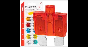 Steekzekeringen met LED indicator - 10 Stuks