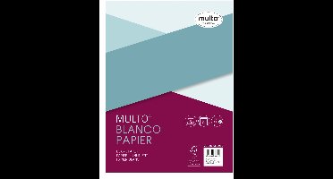Multo ringbandinterieur A5 - blanco - 17-rings - 80 grams - 50 vel - MU-3007310950