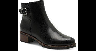 Marco Tozzi Dames Enkellaarsje 2-25377-45 001 F-breedte Maat: 41 EU