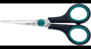 Schaar easy grip 13cm rvs