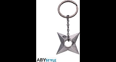 Naruto Shippuden - Shuriken Konoha Unisex Sleutelhanger - Neutraal - Standard