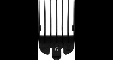 Wahl - Opzetkam - Type 1 - Plastic Zwart - Nr. 6 - 19 mm
