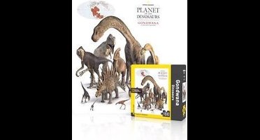 Gondwana Dinosaurs 100 Stukjes New York Puzzle Company Mini Puzzel National Geographic - 0819844014681