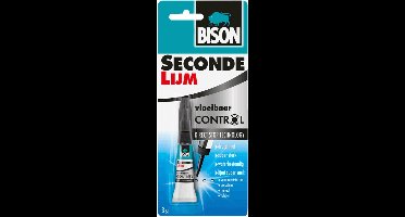 Bison secondelijm vloeibaar control 3 gr