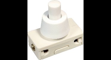 interBär Drukschakelaar 250 V/AC 2 A 1x uit/aan Continu (l x b) 25 mm x 14 mm 1 stuk(s)