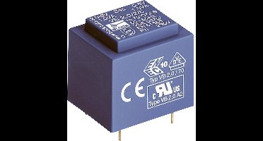 BLOCK VB 3,2/2/18 Printtransformator 1 x 230 V 2 x 18 V/AC 3.2 VA 88 mA