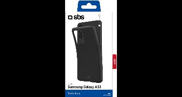SBS TECOVVANSAA33K – Zwarte TPU-hoes voor Samsung Galaxy A33 (6,4")