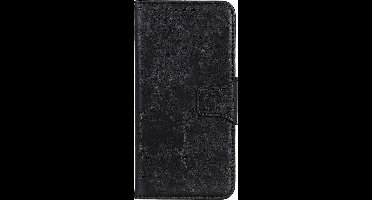 Shop4 - Geschikt voor Samsung Galaxy S22 Plus Hoesje - Wallet Case met Pasjeshouder Cabello Zwart