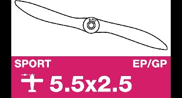 APC - Sport propeller - EP/GP - 5.5X2.5