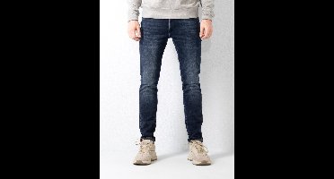 Petrol Industries Heren Slim Fit Jeans Jackson - Stretch Denim Broeken - Essentials Collection - Spijkerbroek Heren - Katoen - 5 Zakken - Blauw - Maat W28L34