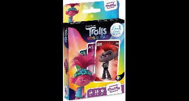 DreamWorks Animation Trolls II Kaartspel 4-in-1 - Vanaf 4 jaar - 32-delig