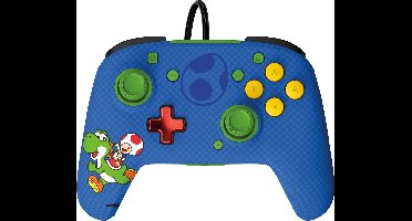 PDP Rematch Glow - Gaming Controller - Jack - Geschikt voor Nintendo Switch - Mario & Yoshi