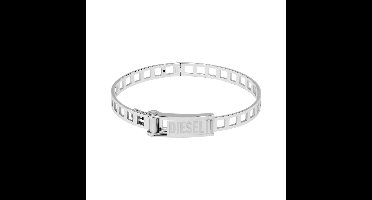 Diesel Steel Herenarmband Staal  - Zilverkleurig