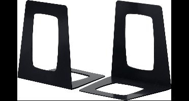 Boekensteun 178x156mm Jalema Zwart