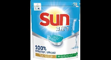 Sun All-in-1 - Eco Label - Vaatwastabletten - 78 Tabletten