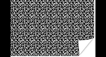 Poster Dierenprint - Zwart - Wit - Abstract - 30x20 cm