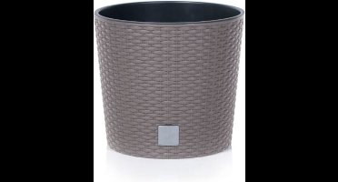 Sierpot Rato Rond Ø40cm H37.5cm kunststof/bruin