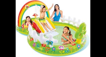 Zwembad speelcentrum 'My Garden' | Intex | Speelzwembad | Vrolijk design |