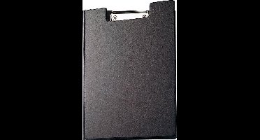 MAUL klembordmap met insteek binnenzijde A4 staand zwart 12 stuks