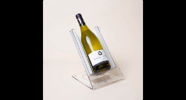 Wijnkoeler - innovatieve koeler - inclusief koelelement - transparant