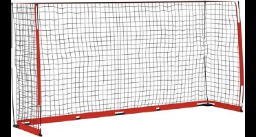 vidaXL - Voetbaldoel - 366,5x91x183 - cm - staal