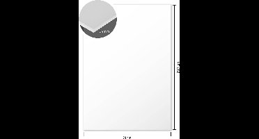 Kangaro foamboard A4 - dikte 5mm - wit - doos van 20 stuks - 2-zijdig - K-0075-004