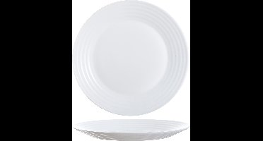 Luminarc Harena dessertbord 19cm - Wit Gehard glas