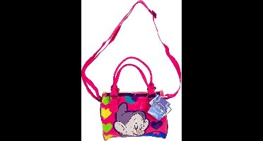 Disney's Dopey handtas / schoudertas roze met hartjes