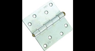 AXA scharnier met losse pen - verzinkt - 76 X 76 - 3 stuks - 8711332215377