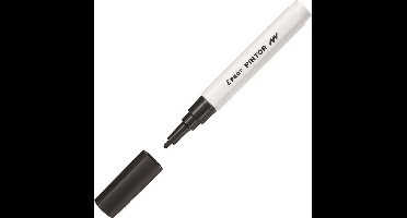 Pilot Pintor Zwarte Verfstift - Fine marker met 1,0mm schrijfbreedte - Inkt op waterbasis - Dekt op elk oppervlak, zelfs de donkerste - Teken, kleur, versier, markeer, schrijf, kalligrafeer…