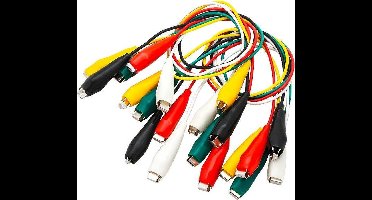 Krokodillenbek Connector Kabels 2x4 - Breed