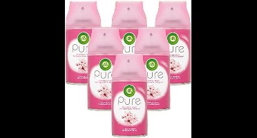 Air Wick Freshmatic Automatische Spray Luchtverfrisser - Pure Aziatische Kersenbloesem - Navulling 250ml x6
