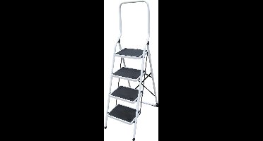 Trapladder Big Step met brede treden - 4 treden