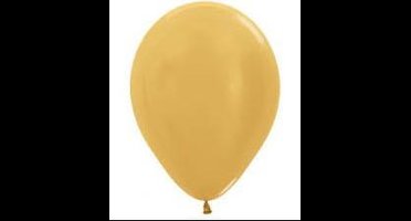 Sempertex ballon goud 5”