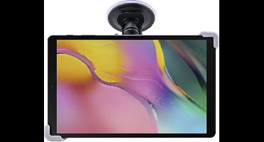 Shop4 - Geschikt voor Samsung Galaxy Tab A 10.1 (2019) Autohouder Raam Tablet Houder Zwart
