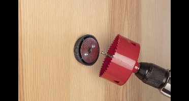 wolfcraft - Gecentreerd Gat vergroten met gatenzaag - Ø 46–62 mm - 5951000
