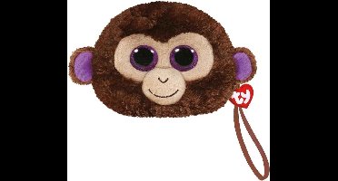 Ty Pluchen Portemonnee Gear Coconut 20 cm Bruin