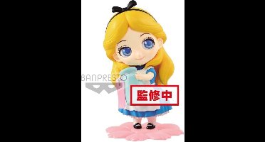 DISNEY - Q Posket SWEETINY Alice Normal Color Version - 10cm