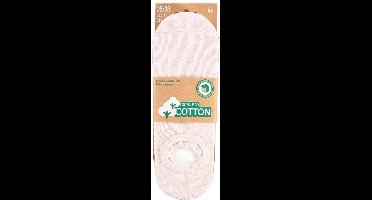 Apollo - Sneakersokken Elastaan/Bio-katoen - 4-pack - No show - Meerdere kleuren - 39-42