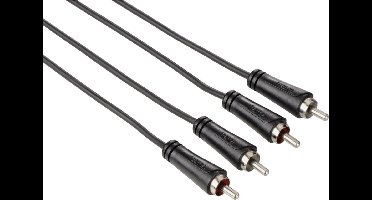 Hama audiokabel 2 cinch - 2 cinch 5.0m, 1ster