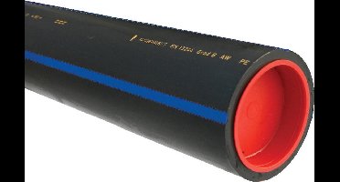 Wavin SDR9 PE40 Drukleiding (ZPE) tyleenbuis 25x2,7mm, 0,6mpa, 50m