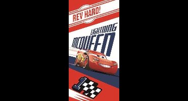 Badlaken Cars rev hard - 70x140 cm Disney Cars