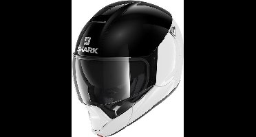 SHARK motor & scooter systeemhelm EVOJET DUAL BLANK Wit Zwart Wit